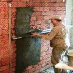 Правило при штукатурке стены.